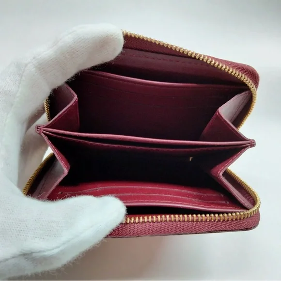 Louis Vuitton x Stephen Sprouse Rouge Fauviste Leopard Vernis Compact Wallet - Picture 9 of 10